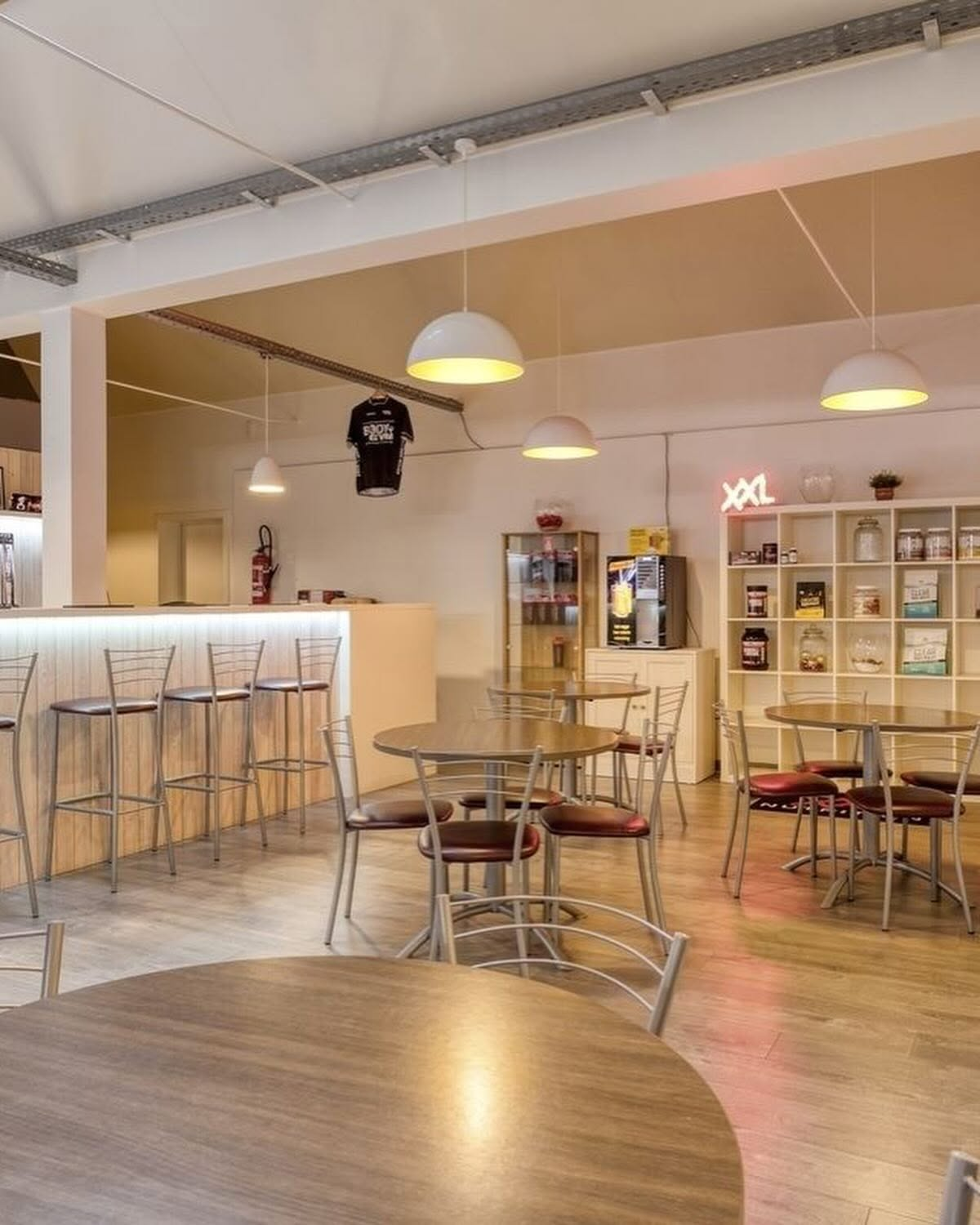 Gezellige bar van Body Gym